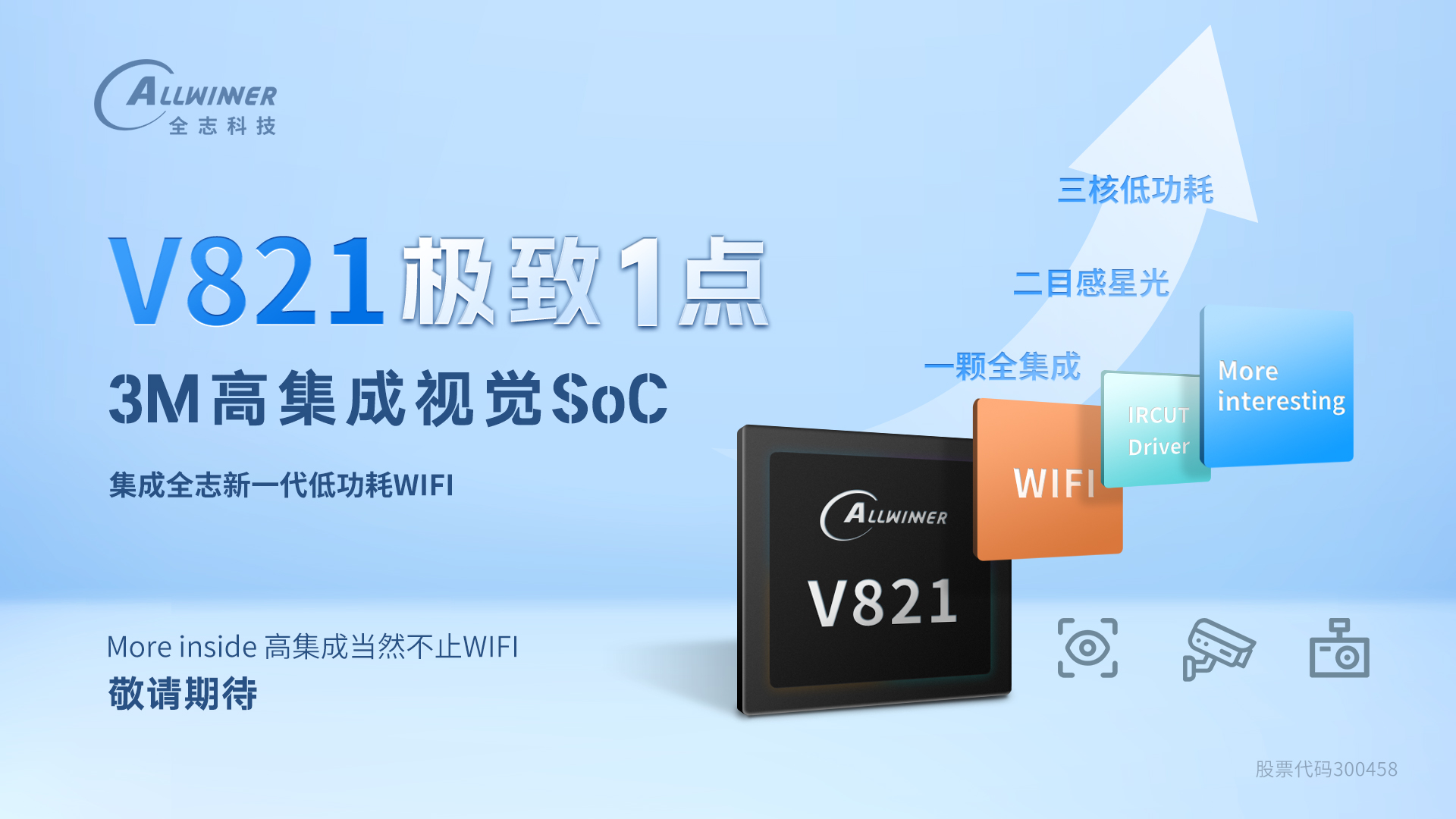 極致1點(diǎn)，全志新一代高集成視覺(jué)SoC即將發(fā)布